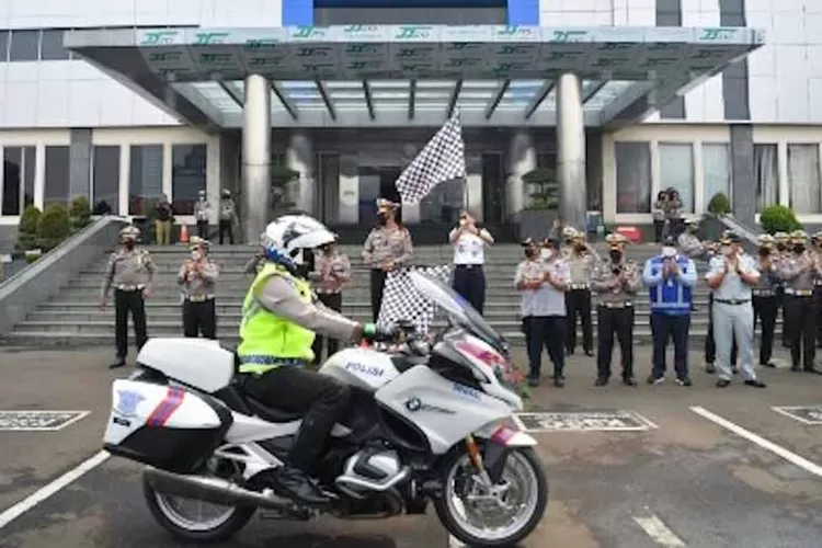 Korlantas Polri gelar Operasi Lilin 2021. (Humas Polri)