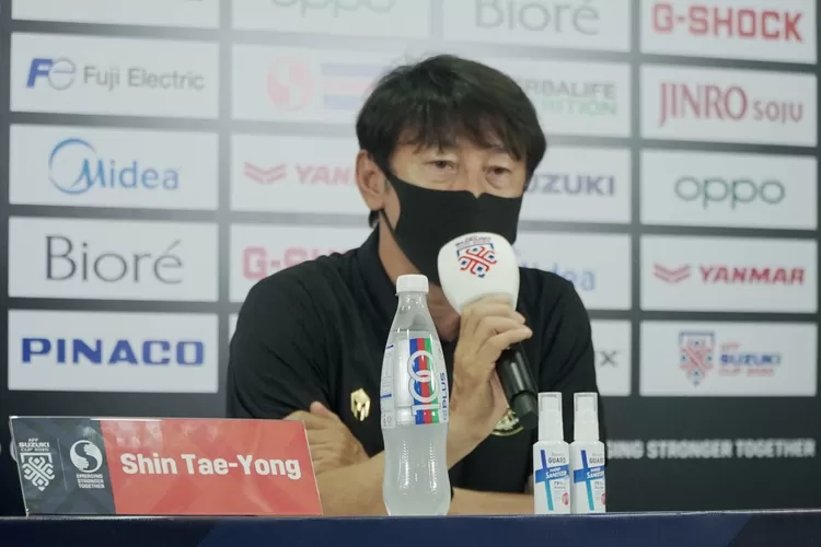 Pelatih Timnas Indonesia Shin Tae Yong.  (PSSI)