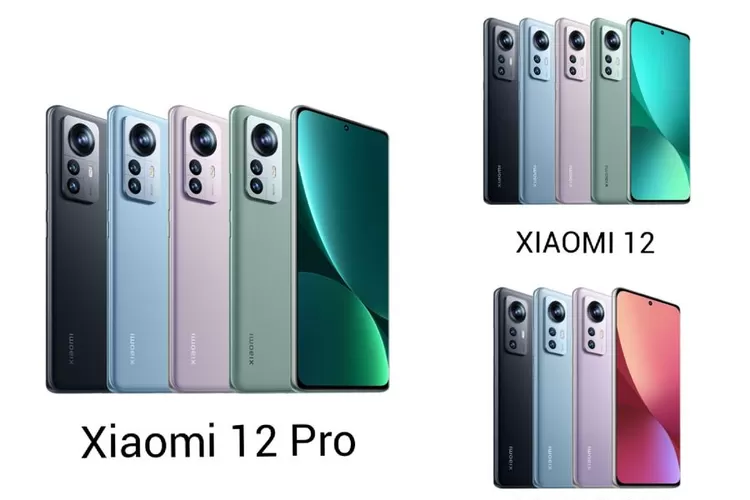 Xiaomi 12 Pro, Xiaomi 12, Xiaomi 12X, berikut spesifikasi lengkap dan harga jualnya (Situs resmi Xiaomi China/mi.com)