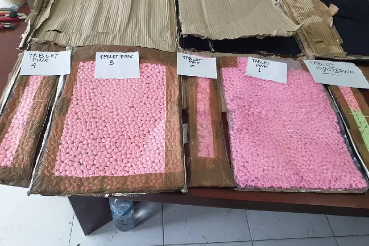 Narkotika Jenis Ekstasi Asal Belanda yang Disita Polres Jakarta Barat/Humas Polres Jakarta Barat