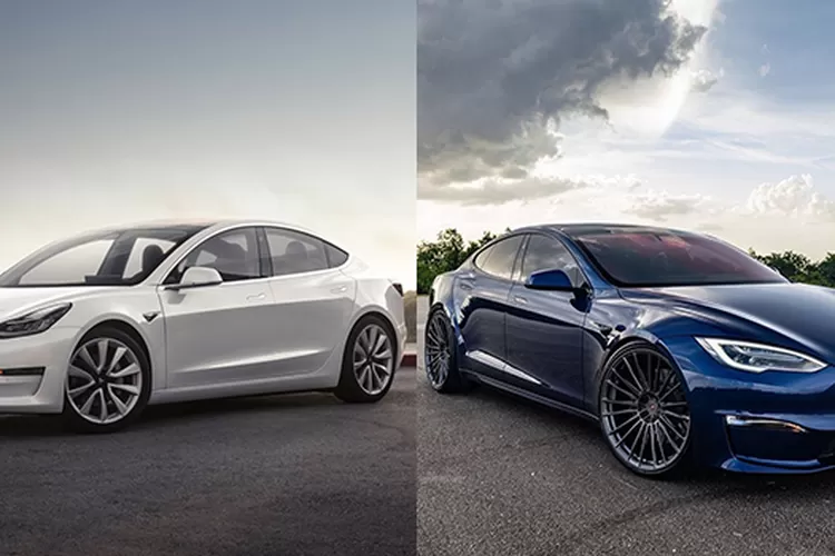 Tesla Model S dan Model 3 (@teslamotors)