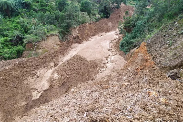 Ilustrasi tanah longsor  Foto : dok