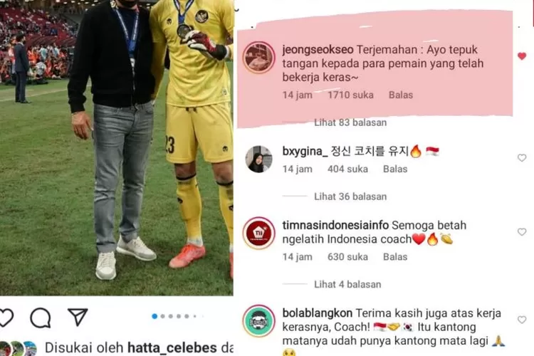 Postingan Shin Tae Yong (Instagram @shintaeyong7777)