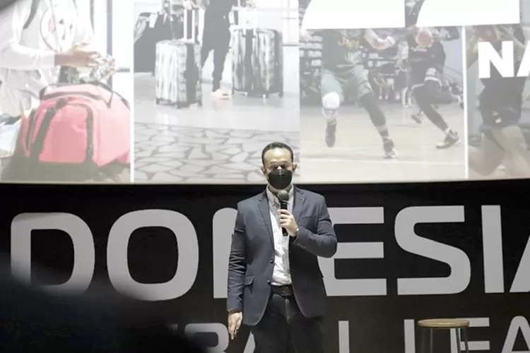 Direktur Utama IBL, Junas Miradiarsjah saat launching IBL Tokopedia 2022. (Foto: iblindonesia.com)