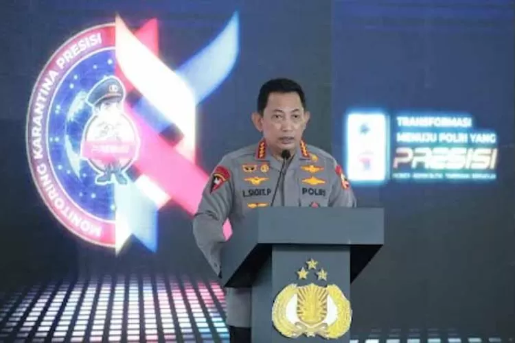 Tindaklanjuti Instruksi Presiden Soal Karantina PPLN, Kapolri Luncurkan Aplikasi Monitoring Karantina Presisi (Humas Polri)