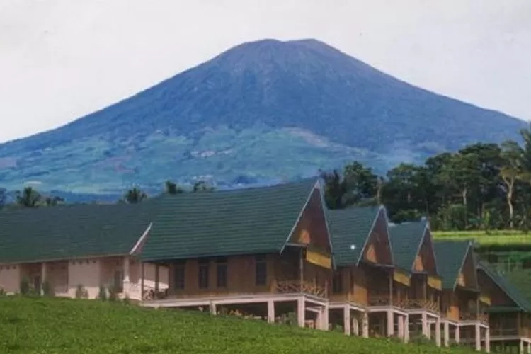 Ilustrasi Gunung Dempo di Kota Pagaralam.  (ANTARA/HO)