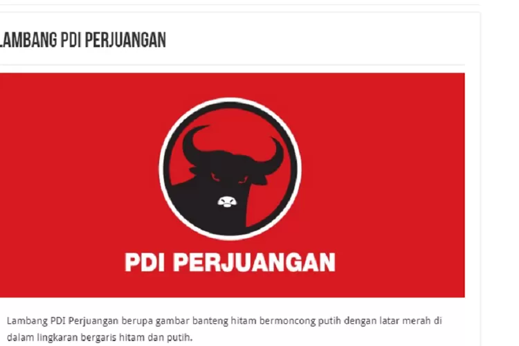 3 Link Download Logo PDI Perjuangan PNG, Vektor Dan JPG Gratis Disini ...