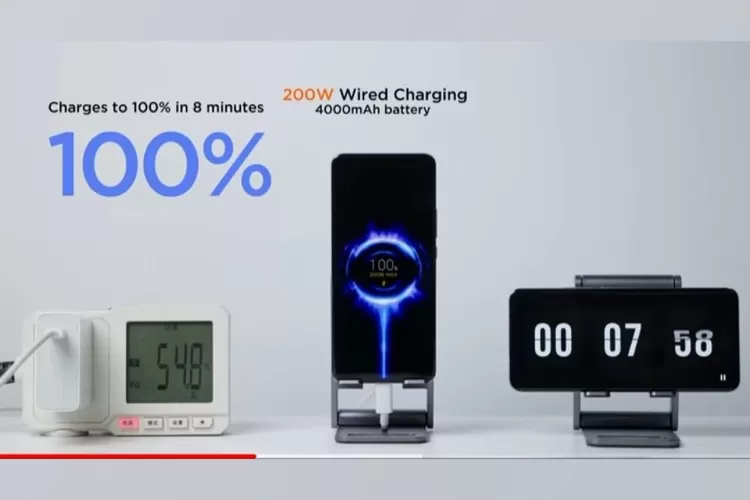 Teknologi Fast Charging 200W Xiaomi yang Akan Segera Dirilis, Termasuk Juga Fast Charging 200W Oppo (angkapan Layar Video di Akun YouTube Resmi Xiaomi)