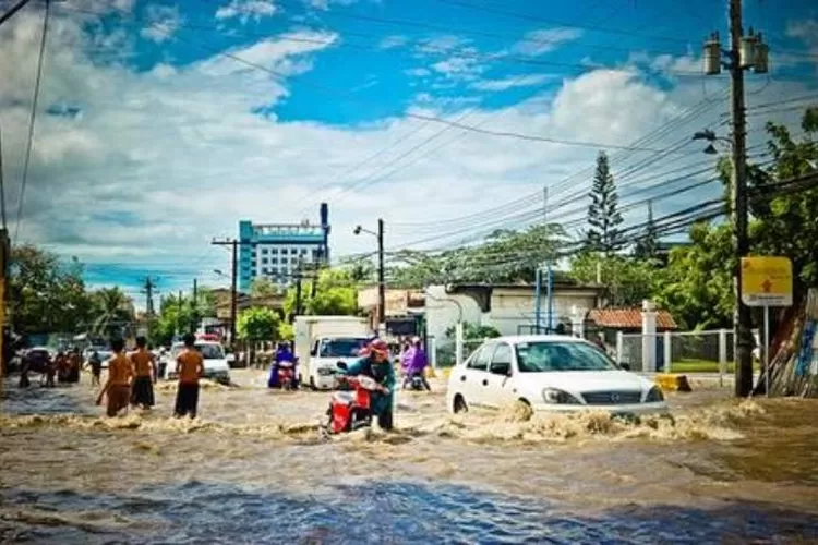 Banjir di Kecamatan Selaawi, Garut, Jawa Barat. (Pixabay)