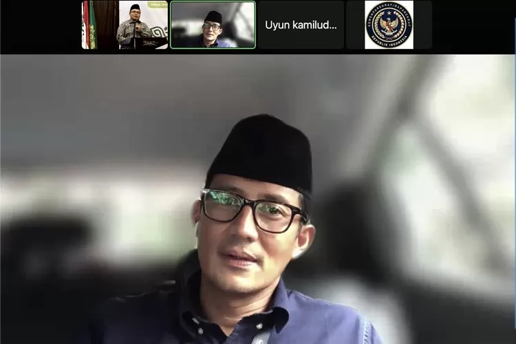 Menteri Pariwisata dan Ekonomi Kreatif (Menparekraf) dan Kepala Badan Pariwisata dan Ekonomi Kreatif Dr. H. Sandiaga Salahuddin Uno, B.B.A., M.B.A. - Foto: Tangkap layar.