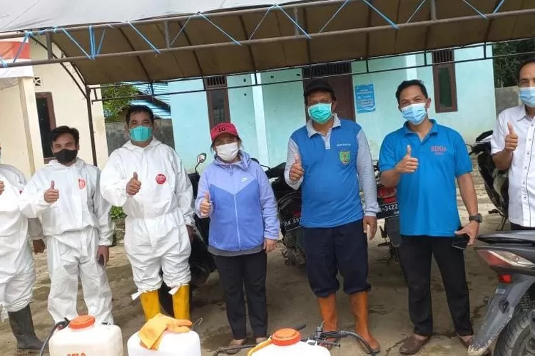 Dinas Perikanan dan Peternakan Kabupaten Barito Timur melakukan penanggulangan dan pemberantasan African Swine Fever (ASF). (Deni Hariadi)