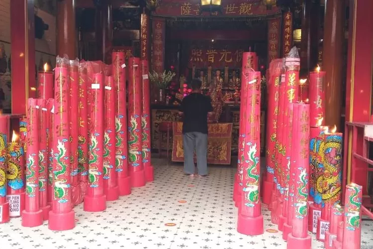 Salah satu kelenteng di Solo bersiap menyambut Imlek. (istimewa)