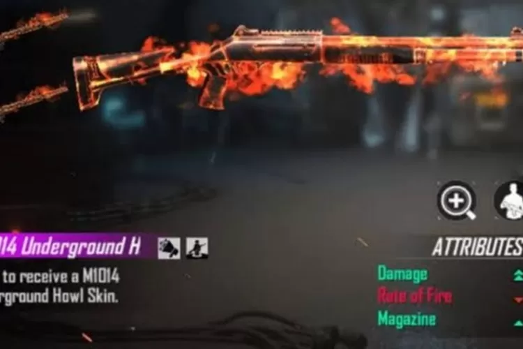 Klaim Kode Redeem FF 28 Januari 2022 Dapat M1014 Underground Howl Loot Crate. (Garena)