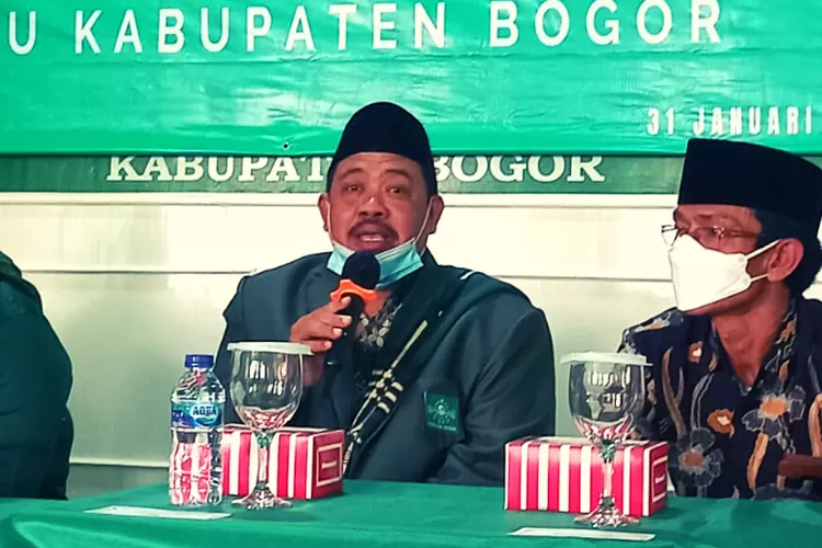 Ketua PCNU Kabupaten Bogor KH. Aim Zaimuddin (Ipan Ramdan/Bogortimes.com)