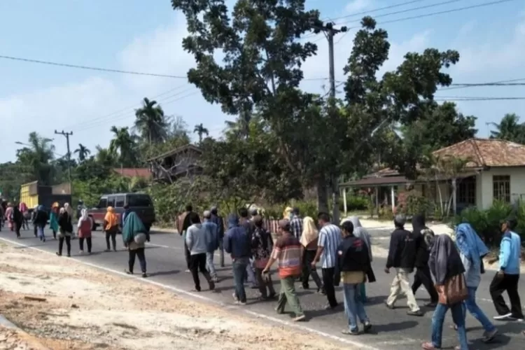 Ratusan Masyarakat SAD Jambi Akan Melakukan Aksi Jalan Kaki ke Jakarta (Anuza)