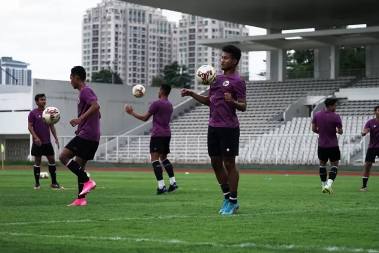 Bagas Kaffa mengatakan, kondisi tim sangat baik sebelum bertolak ke Kamboja, Jumat (11/2/2022). Ia pun menyampaikan harapannya di Piala AFF U-23 nanti. (pssi.org)