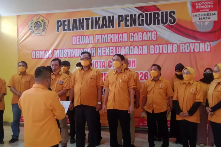 Pengurus Ormas MKGR Kota Cirebon dilantik, siap menangkan partai Golkar