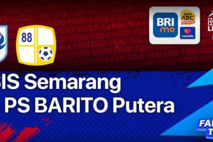 Hasil  PSIS Semarang vs Barito Putera, Pangeran Antasari berhasil kalahkan Mahesa Jenar dalam lanjutan BRI Liga 1 pekan ke-24 (tangkapan layar Vidio.com)