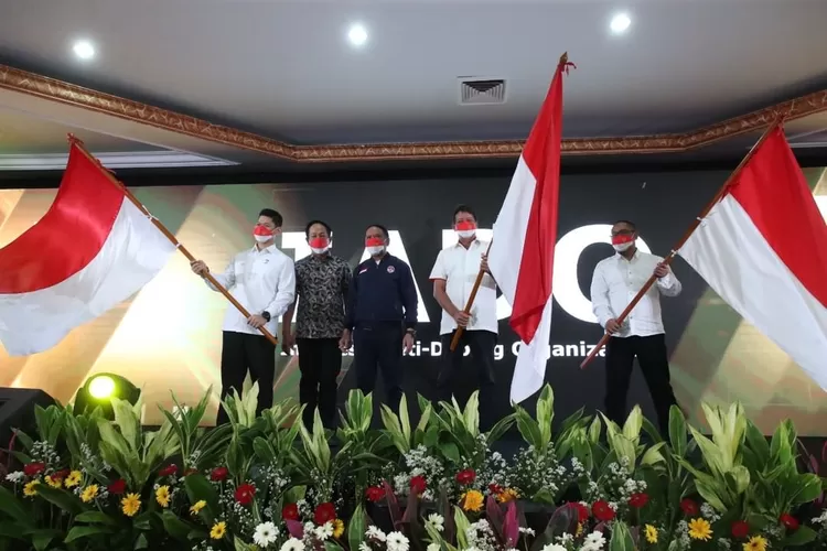 WADA resmi mencabut sanksi Indonesia, yang artinya bendera Merah Putih bebas berkibar lagi (Instagram @48bolaid)