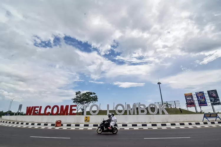 Lombok menyambut peserta MotoGP Mandalika 2022 (Sadono)