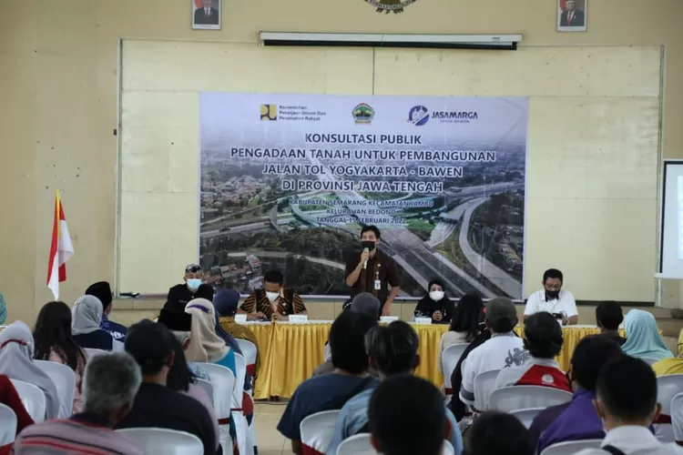 Konsultasi publik pembangunan tol Jogja-Bawen. (istimewa)