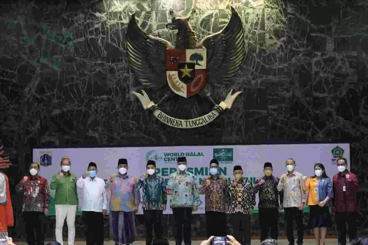 Peresmian WHC NU di Balai Kota DKI Jakarta. Kamis (17/2/2022). 