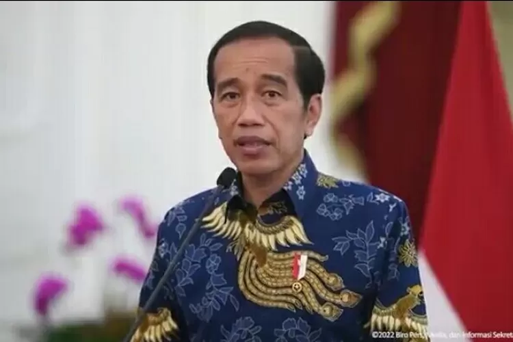 Presiden Jokowi siaran di RRI. (Tangkapan layar YouTube Sekretariat Presiden )