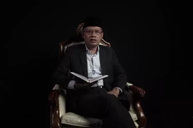  Prof. Haedar Nashir ketka menerangkan makna Isra Mi'raj ( tangkapan layar Youtube Muhammadiyah Channel)