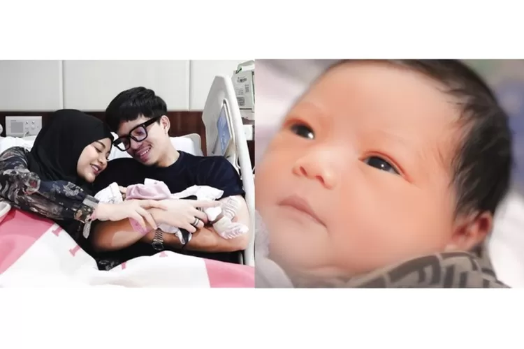 Inilah wajah Baby A, yang baru diungkap Atta Halilintar dan Aurel Hermansyah (www.instagram.com/attahalilintar)