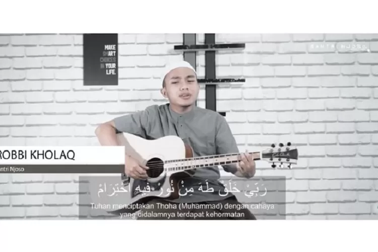 Lirik Sholawat 'Robbi Kholaq Thoha Minnur' Oleh Sulthon Santri Njoso ...