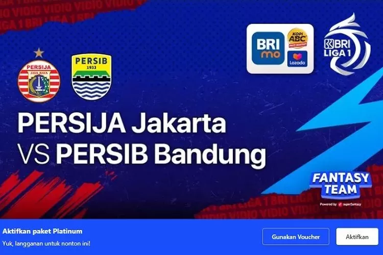 Hari ini pertandingan liga 1