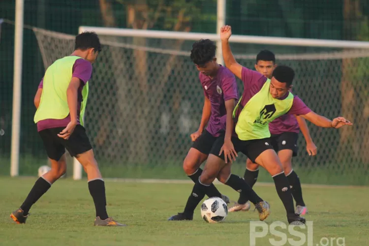 Pemain Tim U-16 sedang Latihan  (Dok. PSSI)