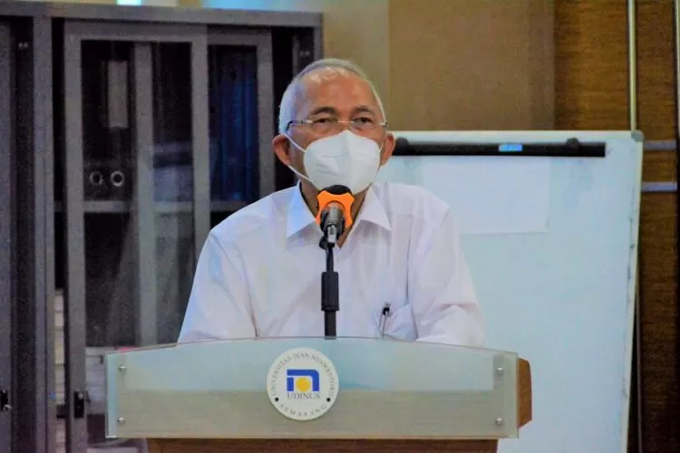 Rektor Udinus Prof Dr Ir Edi Noersasongko MKom. (dok Humas Udinus)