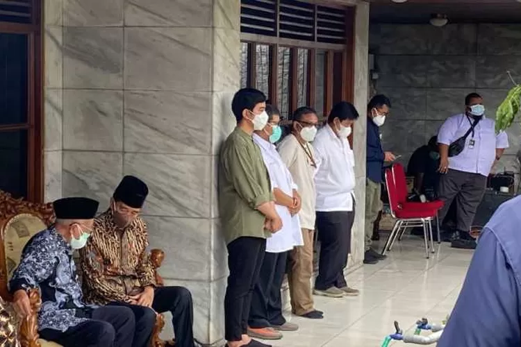 Wali Kota Solo Gibran Rakabuming Raka sebelum dinyatakan positif Covid-19 sempat bertemu Presiden Jokowi (Endang Kusumastuti)