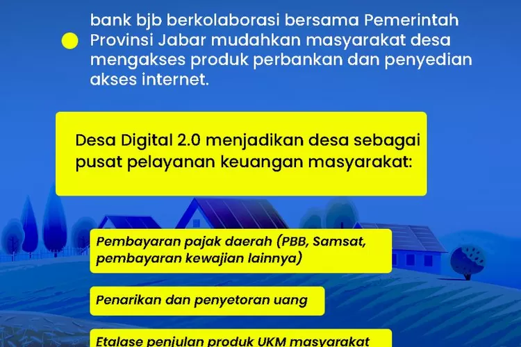 Bank bjb Dukung Perekonomian Desa Melalui Program Desa Digital 2.0