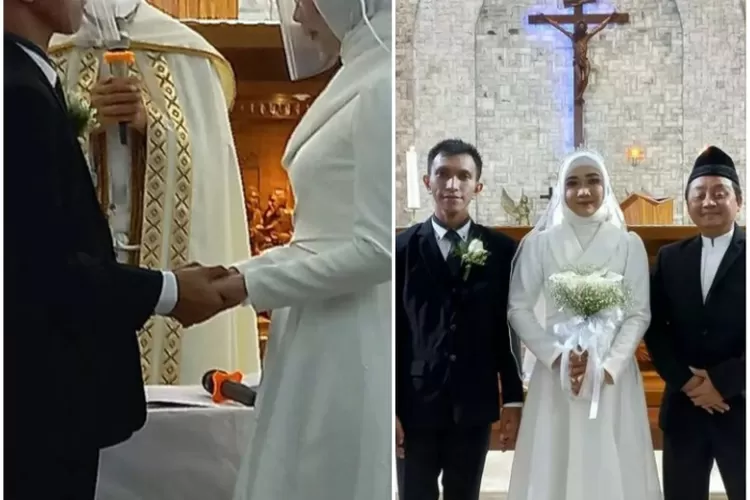 Penikahan beda agama (Facebook @Ahmad Nurcholis)