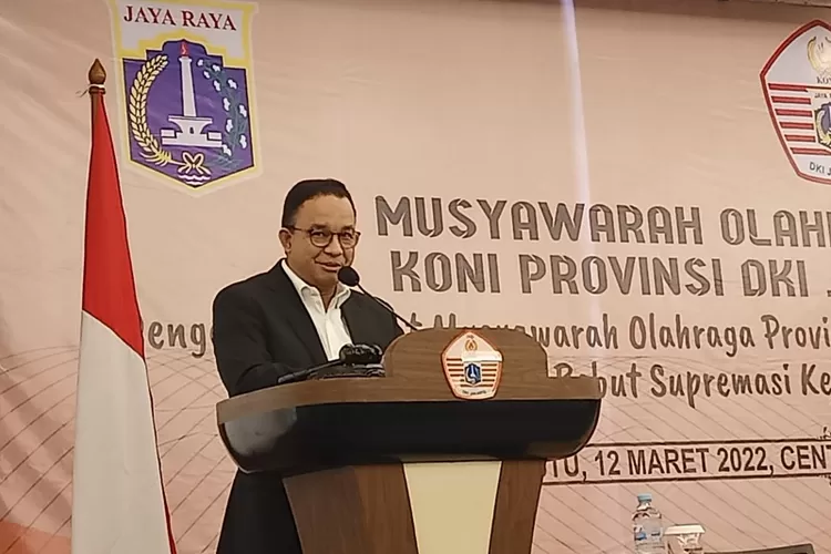 Gubernur DKI Jakarta Anies Baswedan.  (Markon Piliang)
