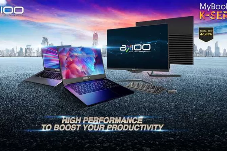 Laptop dan PC Axioo dengan prosesor Inter Core Gen 11 (Istimewa)