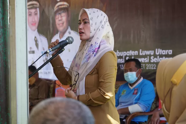 Bupati Luwu Utara  Indah Putri Indriani mendorong Pilar-pilar Sosial, agar tampil di garda terdepan, sekaligus sebagai ujung tombak dalam upaya penanggulangan risiko bencana di Kabupaten Luwu Utara. (LH)