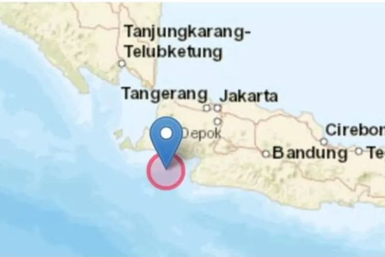 Ilustrasi Titik Gempa yang ada Di Indonesia