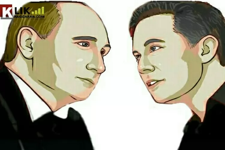 Elon Musk dan Vladmir Putin (Dok. Dodi)