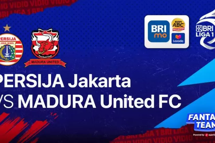 Link Live Streaming Persija vs Madura United BRI Liga 1, Sabtu 17 September 2022 (Tangkapan Layar Vidio.com)