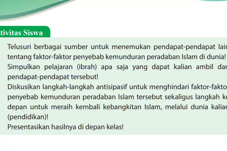 Faktor Penyebab Kemunduran Peradaban Islam Di Dunia, Pembahasan Buku ...