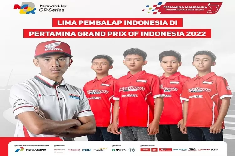 5 Pembalap Indonesia Akan Bertanding Pada Pertamina Grand Prix Of Indonesia di Sirkuit Mandalika 2022 dan Bersiap Untuk Menunjukkan Performa Terbaiknya (Instagram @themandalikagp)