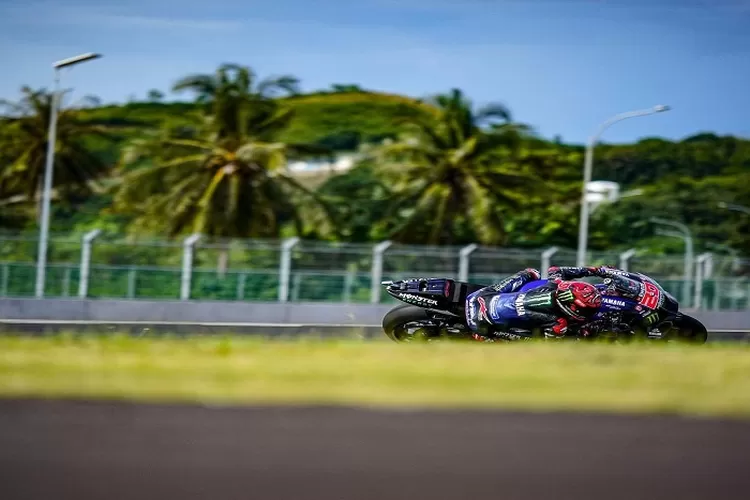 Hasil Free Practice 3 MotoGP Mandalika 2022 Tanggal 19 Maret 2022, Fabio Quartararo  Mencatatkan Waktu  1 menit 41.454 detik. (instagram /@fabioquartararo20)