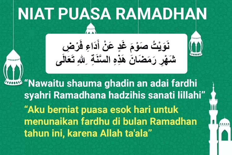 Niat Puasa Ramadhan 