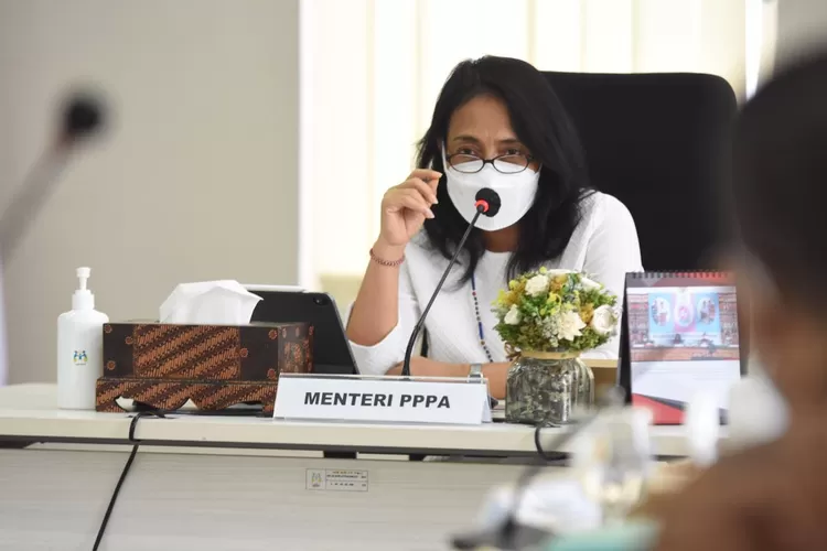 Menteri PPPA, Bintang Puspayoga akan kawal kasus dugaan keerasan seksual terhadap bayi di Jeneponto. (sumber:KemenPPPA)