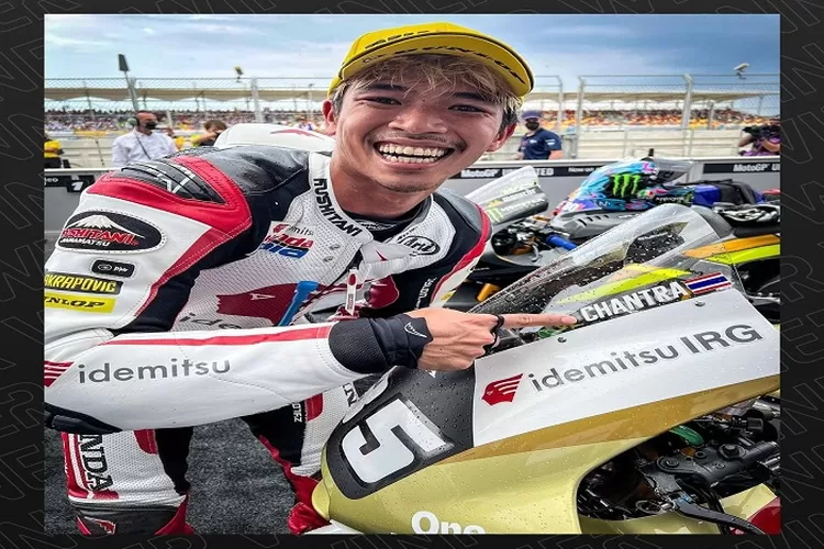 Sejarah Tercipta, Somkiat Chantra  Pembalap Thailand Pertama yang Menang di Moto2 Mandalika 2022 Pada Tanggal 20 Maret 2022 (instagram.com/@motogp)
