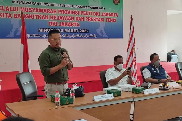 Erwin Suryadi terpilih jadi Ketua Pelti DKI Jakarta. (Markon Piliang)