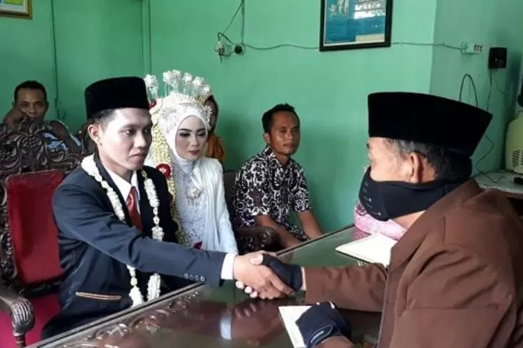 Ilustrasi Akad Ijab kabul dalam pernikahan